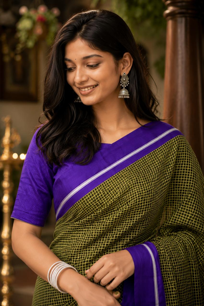 Rekhika Mul Cotton Saree