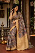 Rajvaibhav Dola Silk Saree