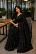 Nishajaal Linen Tissue Saree