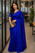 Chitravaan Linen Tissue Saree