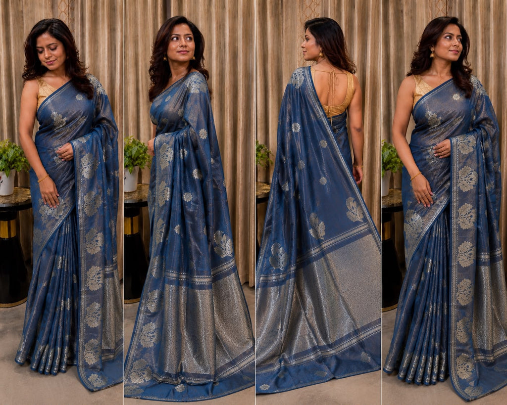 Kamalika Linen Tissue Saree