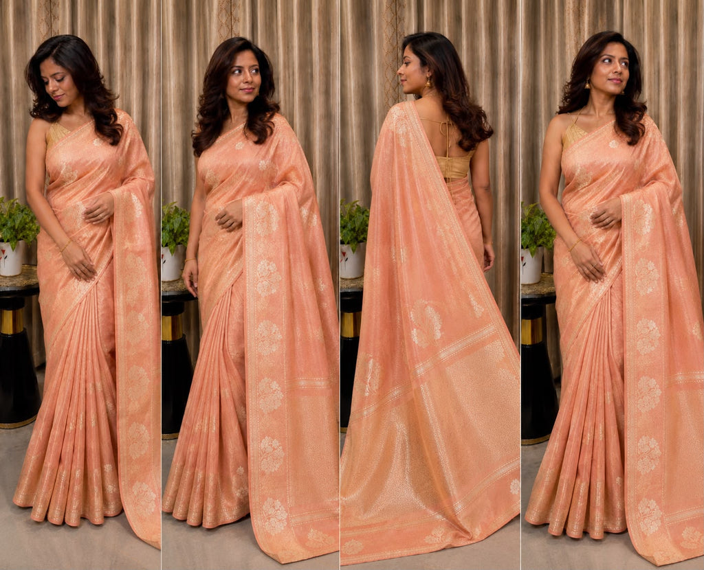 Kamalika Linen Tissue Saree