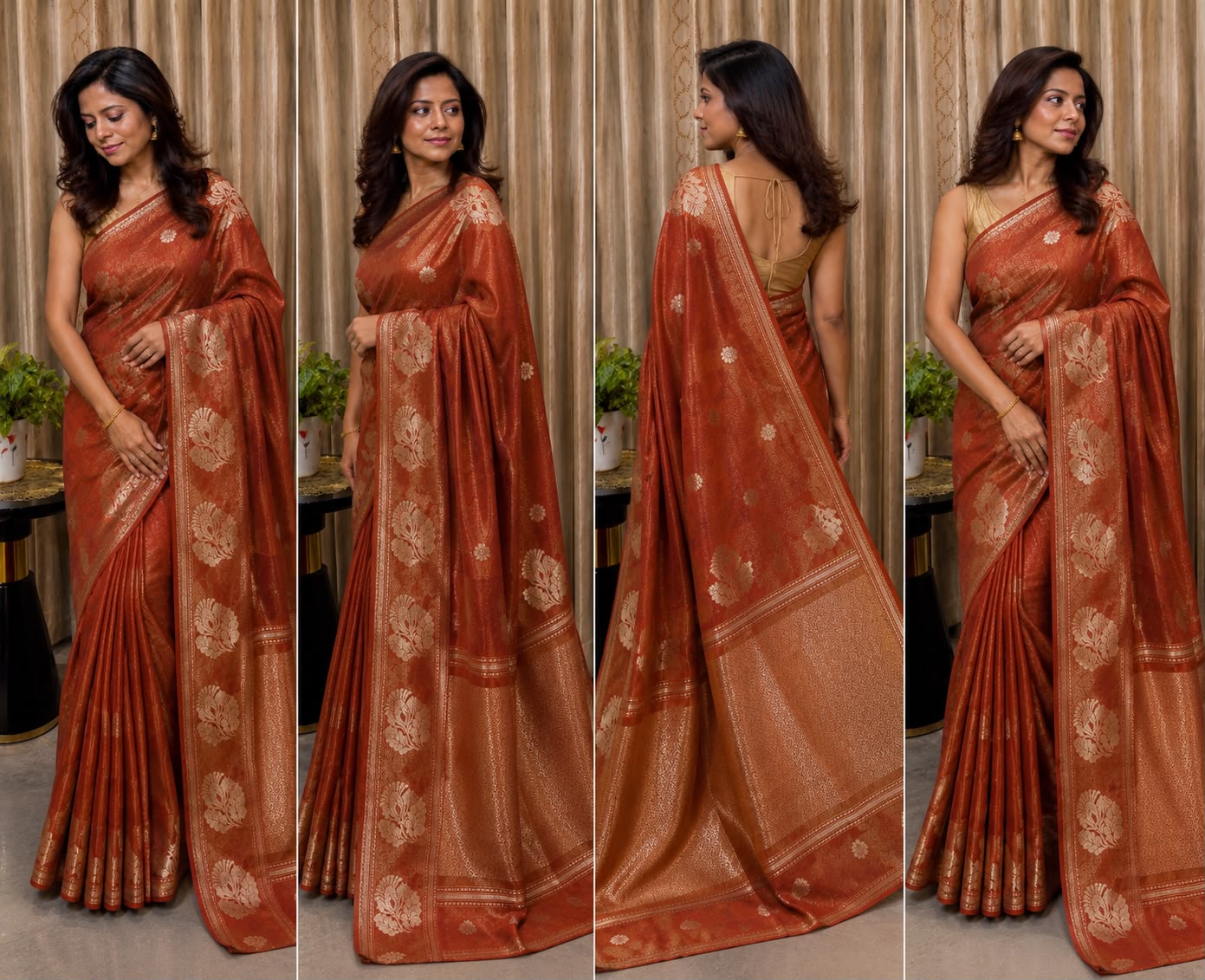 Kamalika Linen Tissue Saree
