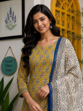 Neelambara Kota Doria 3 Piece Suit Set