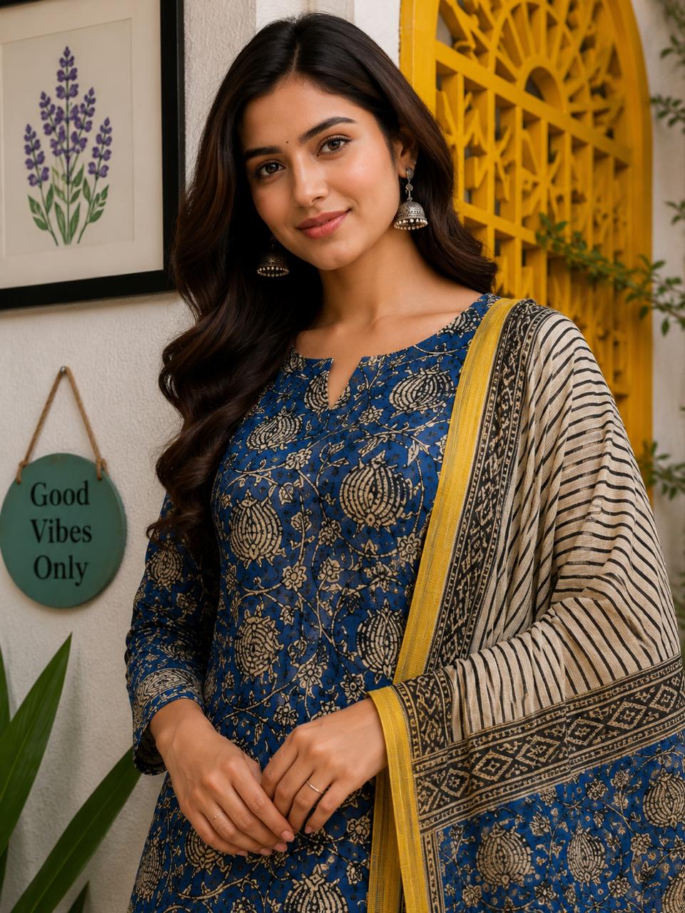 Neelambara Premium 2 Piece Modal Silk Suit Set