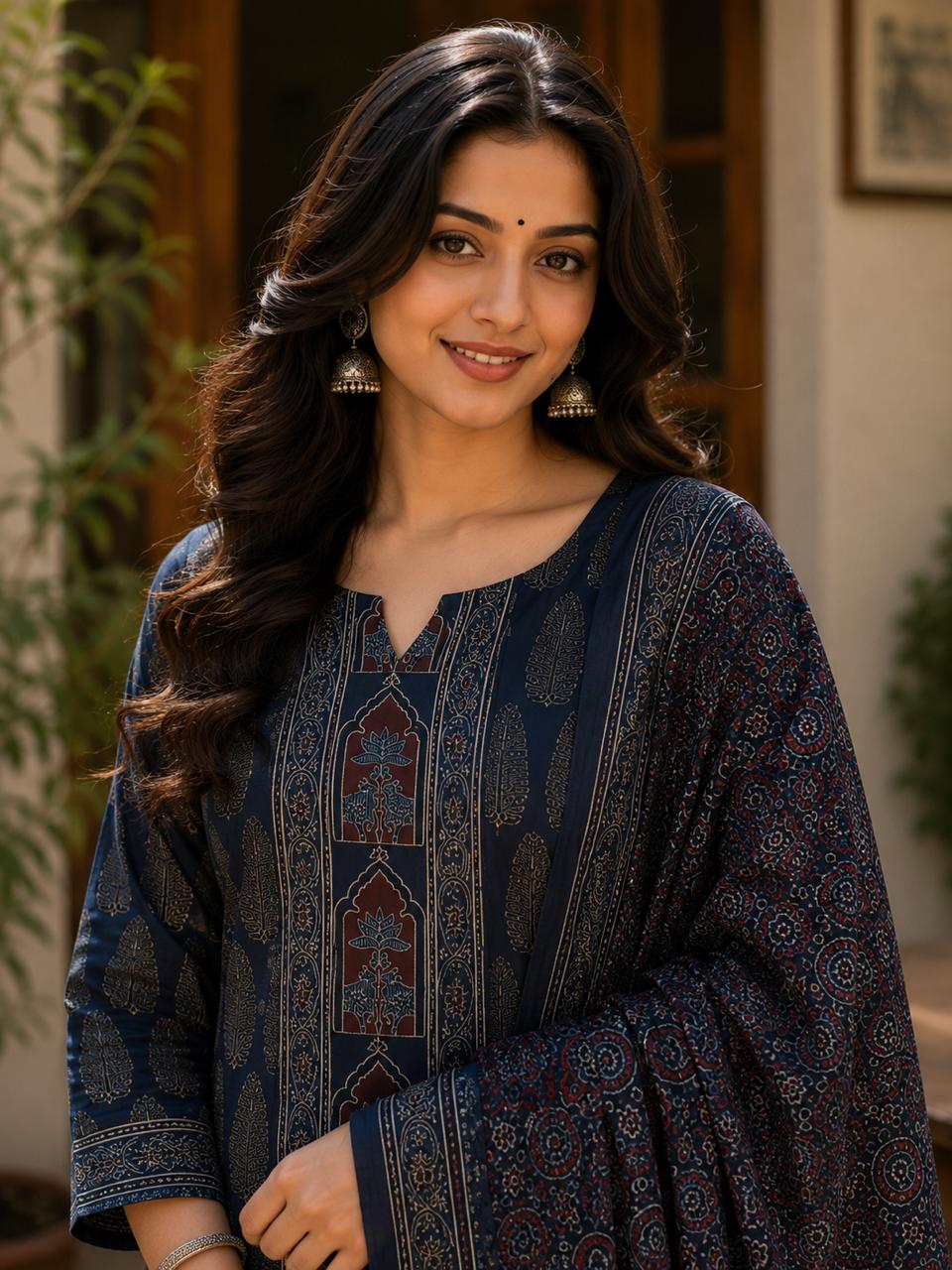 Zarmina Premium 2 Piece Modal Silk Suit Set