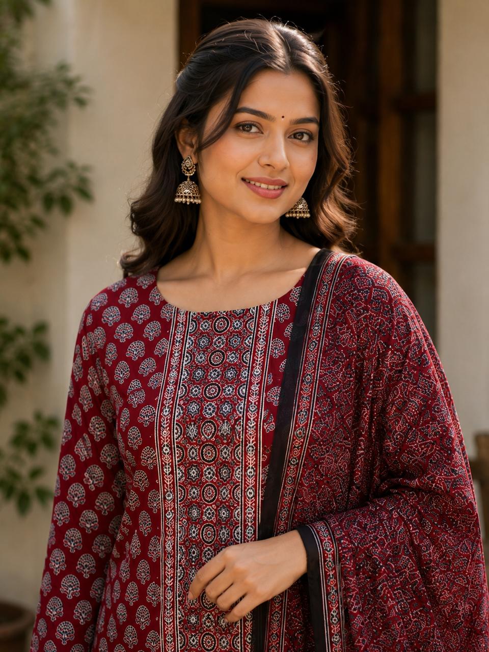 Zarmina Premium 2 Piece Modal Silk Suit Set