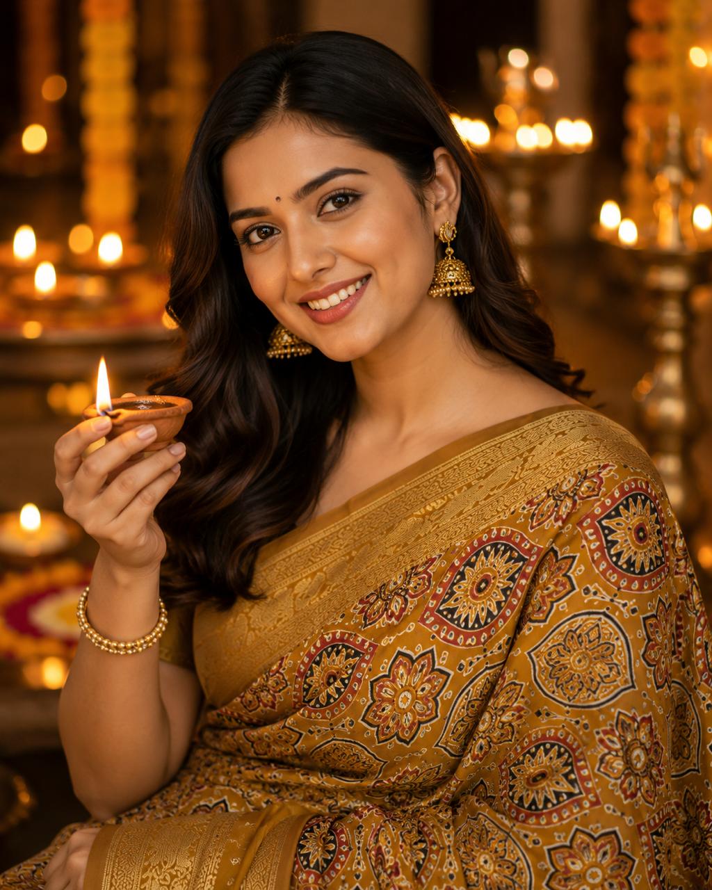 Gajratna Premium Dola Silk Saree
