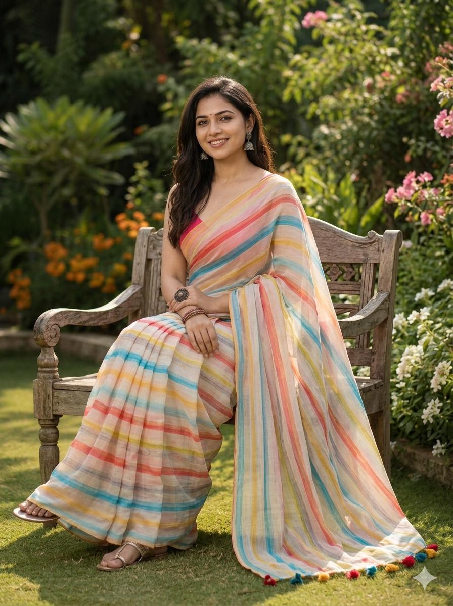 Varnika Mul Cotton Saree