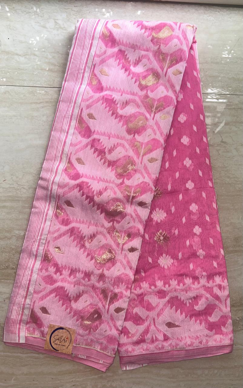 Noorbagh Jamdani Cotton Blend Suit Set