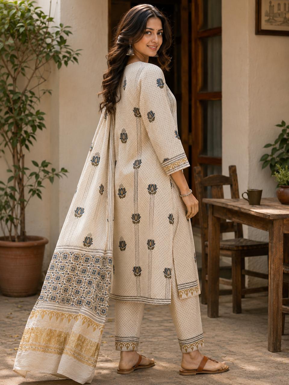 Kamalika Premium 2 Piece Modal Silk Suit Set